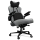 Fotel gamingowy Yumisu 2049 (Jasnoszaro-Czarny) Tkanina Y-2049-LB-M